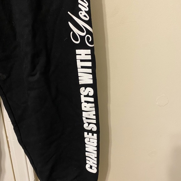 Mayfair The Label x The Uncomfortable Black sweatpants M/L - Picture 6 of 11